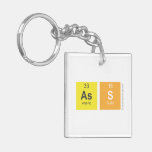 ass  Acrylic Keychains