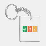 Amato  Acrylic Keychains