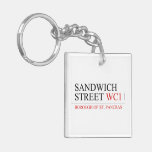 SANDWICH STREET  Acrylic Keychains