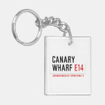 CANARY WHARF  Acrylic Keychains