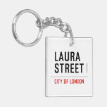 Laura Street  Acrylic Keychains