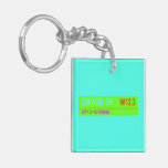 swagg dr:)  Acrylic Keychains