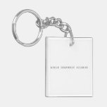 Science Department Bulletin  Acrylic Keychains