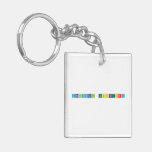 Analytical Laboratory  Acrylic Keychains