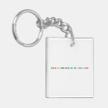 science is understanding how the world works  Acrylic Keychains