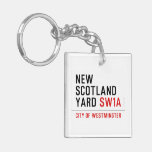 new scotland yard  Acrylic Keychains