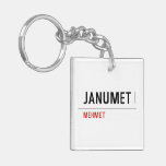 Janumet  Acrylic Keychains