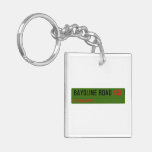 Bayoline road  Acrylic Keychains