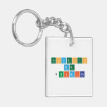 proyecto 
 de
 quimica  Acrylic Keychains