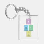 I
 LUV
 U  Acrylic Keychains
