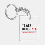 TOWER BRIDGE  Acrylic Keychains