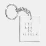 SOY 
 PROFE
 DE
 QUIMICA  Acrylic Keychains