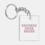 Periodic
 Table
 Writer  Acrylic Keychains