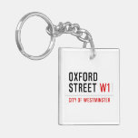 oxford  street  Acrylic Keychains