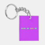 love me for me  Acrylic Keychains