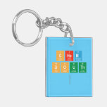 Chem
 South
   Acrylic Keychains