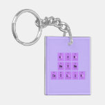 Zoe 
 Reyna
 Taylor  Acrylic Keychains