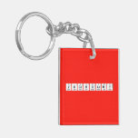 Vocabulary  Acrylic Keychains