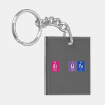 bi life  Acrylic Keychains