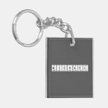 Michael  Acrylic Keychains