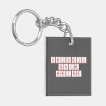 Periodic
 Table
 Writer  Acrylic Keychains