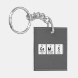GEMS  Acrylic Keychains