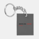 Dhruvin lives   Acrylic Keychains