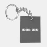 Ahmad bazama  Acrylic Keychains
