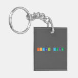 Isabel Dukes  Acrylic Keychains