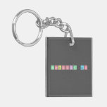 Renuncia GO  Acrylic Keychains