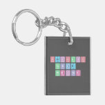 Periodic
 Table
 Writer  Acrylic Keychains