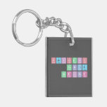 Periodic
 Table
 Writer  Acrylic Keychains