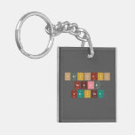 Periodic
 Table
 Writer  Acrylic Keychains