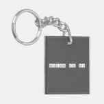 Science is coo  Acrylic Keychains