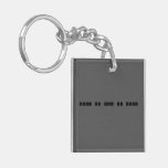 hello my name is Ollie
   Acrylic Keychains