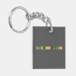 Fulton Landis  Acrylic Keychains
