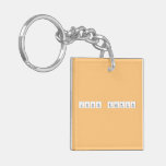 John Dalton  Acrylic Keychains