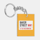 Baker Street  Acrylic Keychains