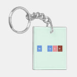 Be Calm  Acrylic Keychains