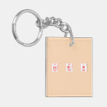Lv G N  Acrylic Keychains