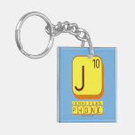 J
 JENNIFER'S
 PHONE  Acrylic Keychains