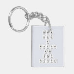 Think 
 like 
 a 
 protone 
 And 
 stay 
 positive  Acrylic Keychains