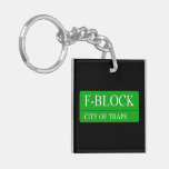 F-Block  Acrylic Keychains