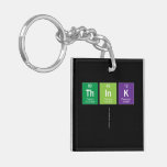 Think
   Acrylic Keychains