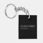 Glaiza's Street  Acrylic Keychains