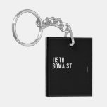 115TH Goma St  Acrylic Keychains