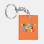 Periodic
 Table
 Writer  Acrylic Keychains
