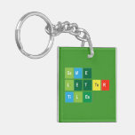 Game
 Letter
 Tiles  Acrylic Keychains