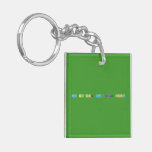 More Blessing Comes Like Flood  Acrylic Keychains