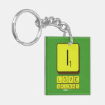 i
 love 
 svenky  Acrylic Keychains